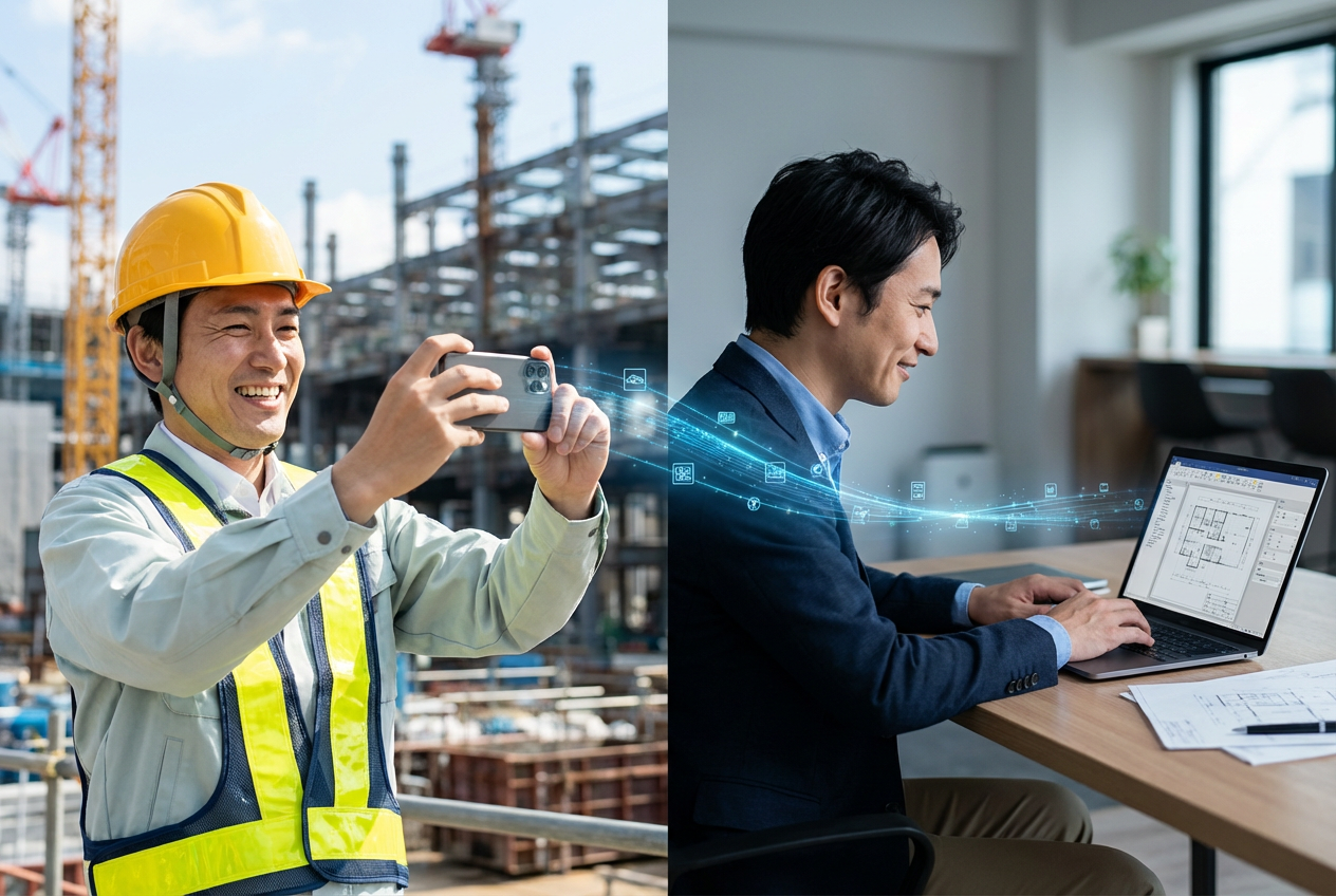 Pokeban Concept: Seamless workflow from site to office